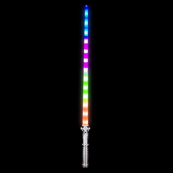 Light Up Rainbow Sword 29"