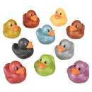 Glitter Rubber Ducky Assortment 2" (100 PACK)