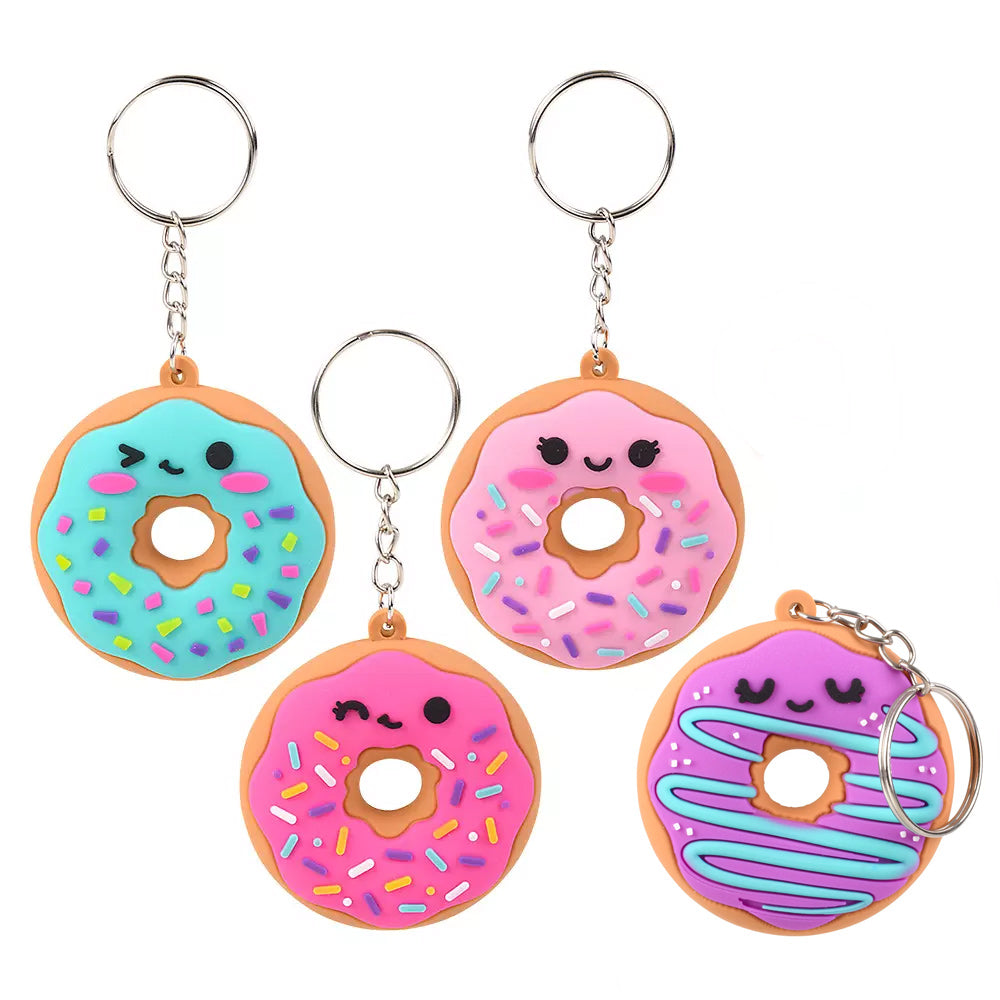 Claire's Girls Donut Coffee Best Friends Keychains, Keyring Set, Cute Gift, 94723, Girl's, Size: One Size