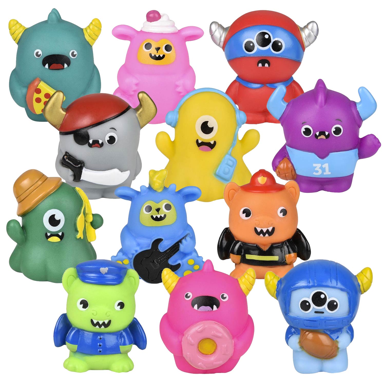 Rubber Monster Assortment 2