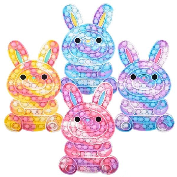 Easter Bunny Marbleized Bubble Popper 11"