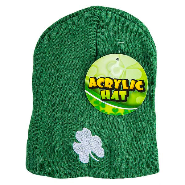 St. Patrick's Shamrock Beanie Hat (DZ)