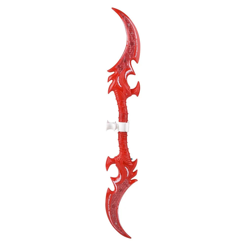 Light Up Double Dragon Spinning Sword 24"