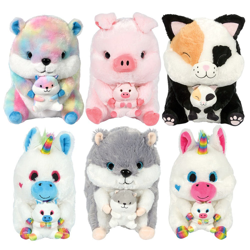 Plush Belly Buddy Babies Assorted 13"