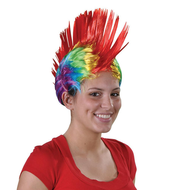 Mohawk Wig - Rainbow