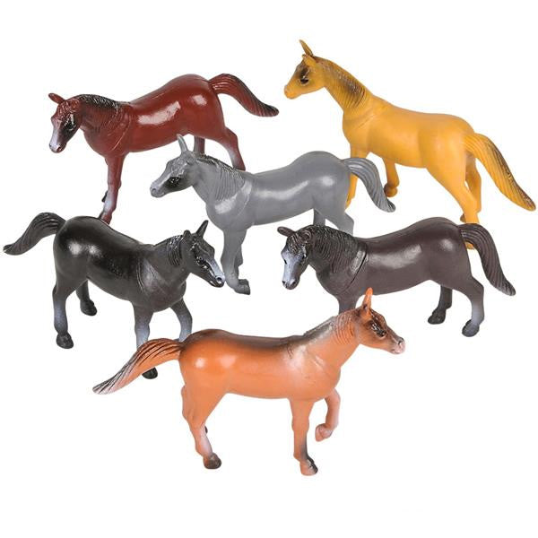 Plastic Horses 4" (DZ)