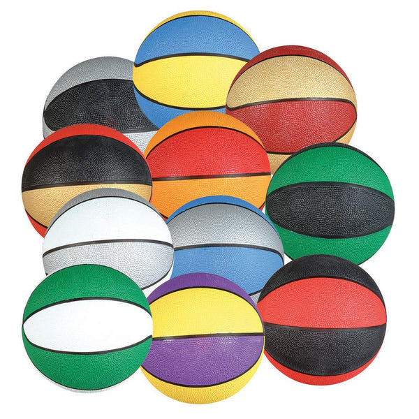 Assorted Color Regulation Basketball 9-1/2"