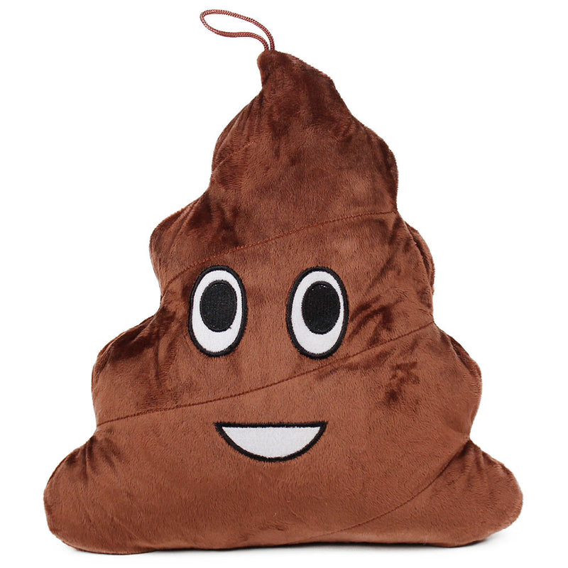 Plush Emoji Pillow Poop 11"