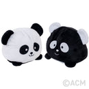 Reversibles Plush Panda 6"