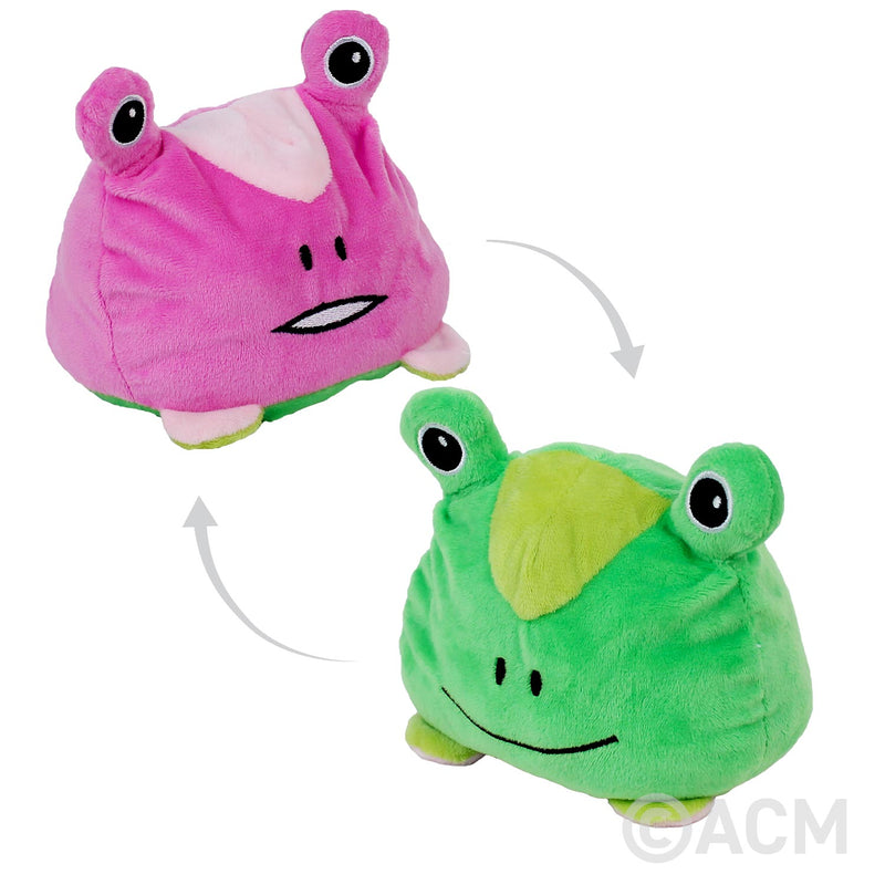 Reversibles Plush Frog 6"
