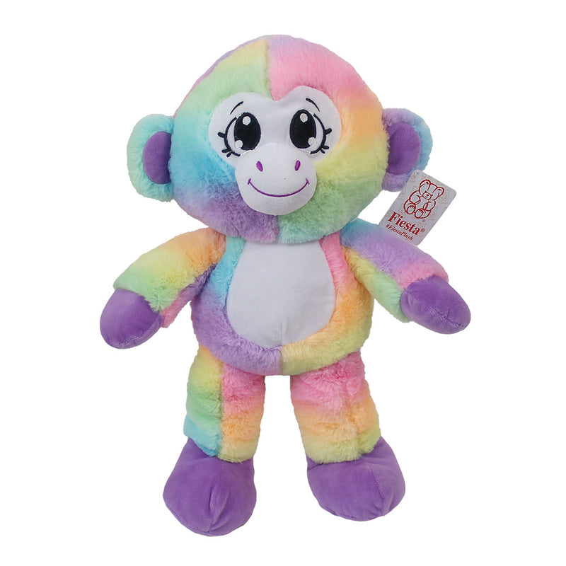 Plush Rainbow Monkey 20"