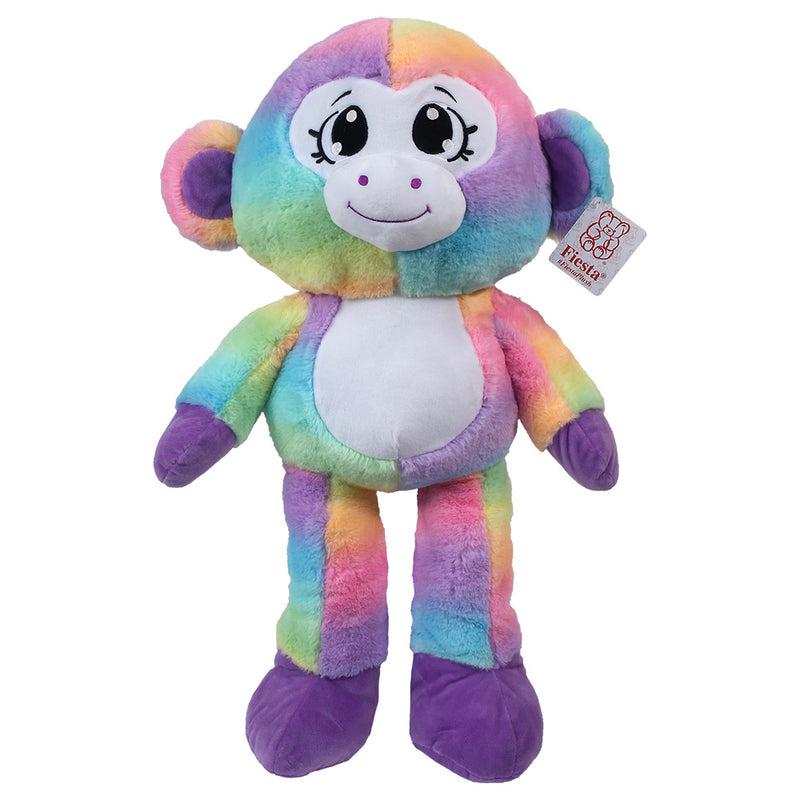 Plush Rainbow Monkey 26"