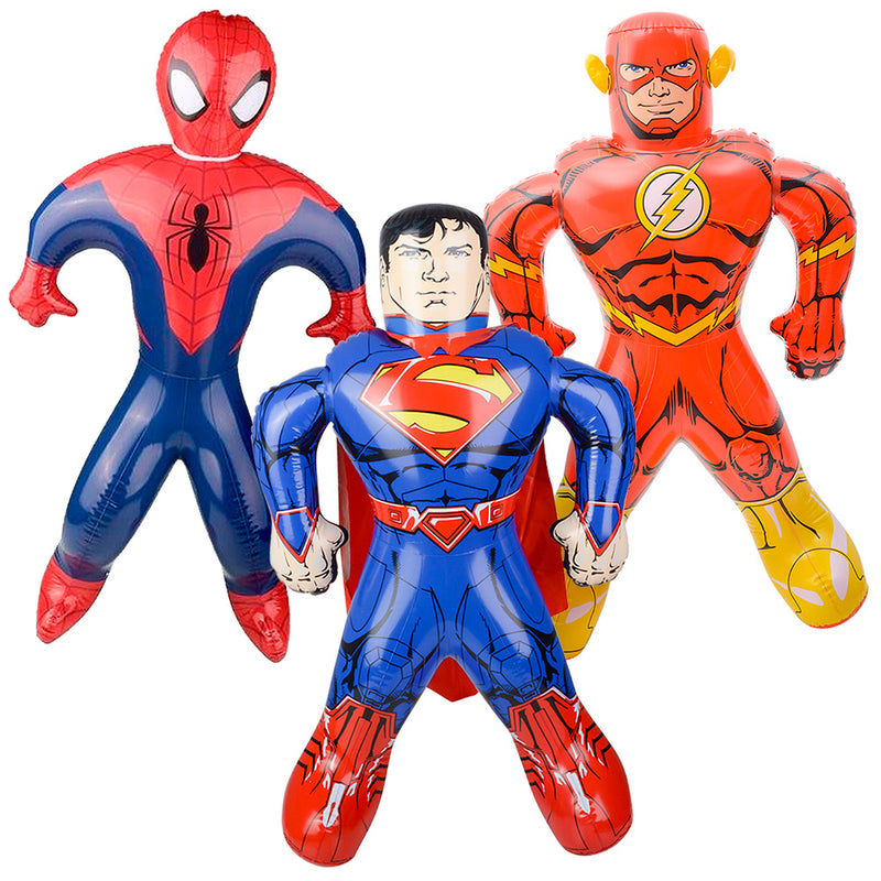 Inflate Assortment - Superhero Large 40" (DZ)