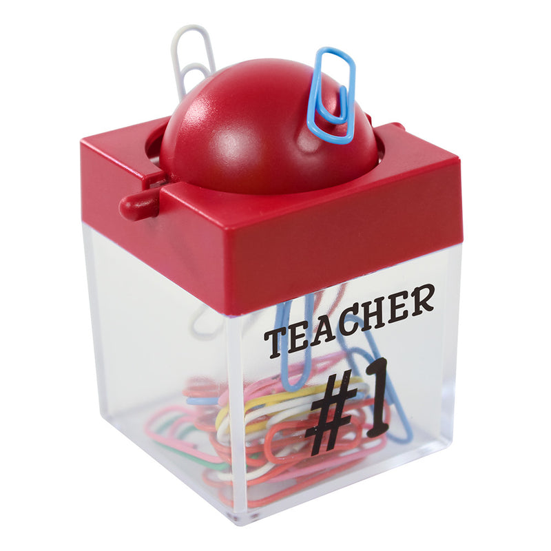 Teacher Magnetic Paperclip Holder