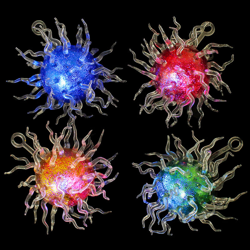 Light Up Lightning Squeeze Ball (DZ)