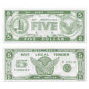 Play Money - $5 Bills (1000 PACK)