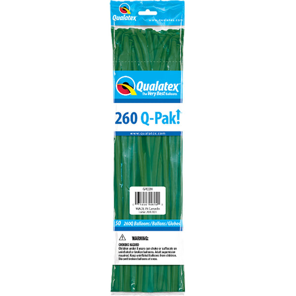 260Q Balloons Dark Green 60" (50 PACK)