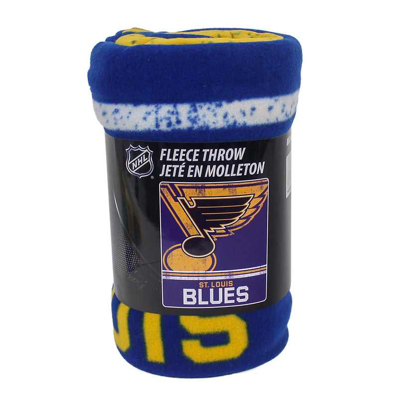Blues Fleece Throw 50" x 60"