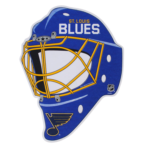 St. Louis Blues Goalie Mask Pennant