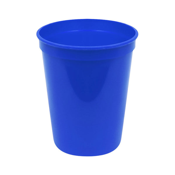 Plastic 16 oz Stadium Cup - Blue (500 PACK)