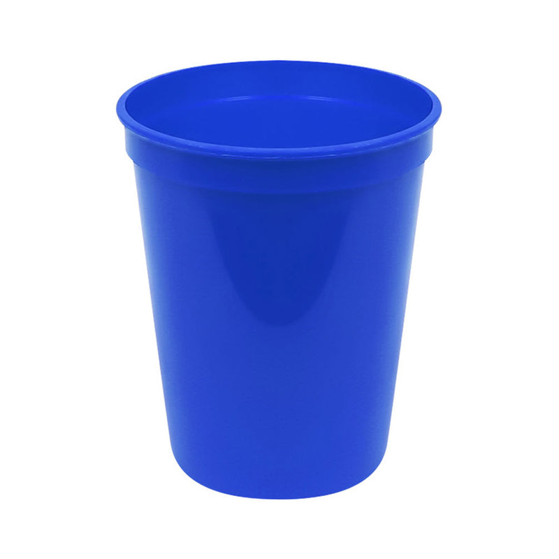 Plastic 16 oz Stadium Cup - Blue (25 PACK)