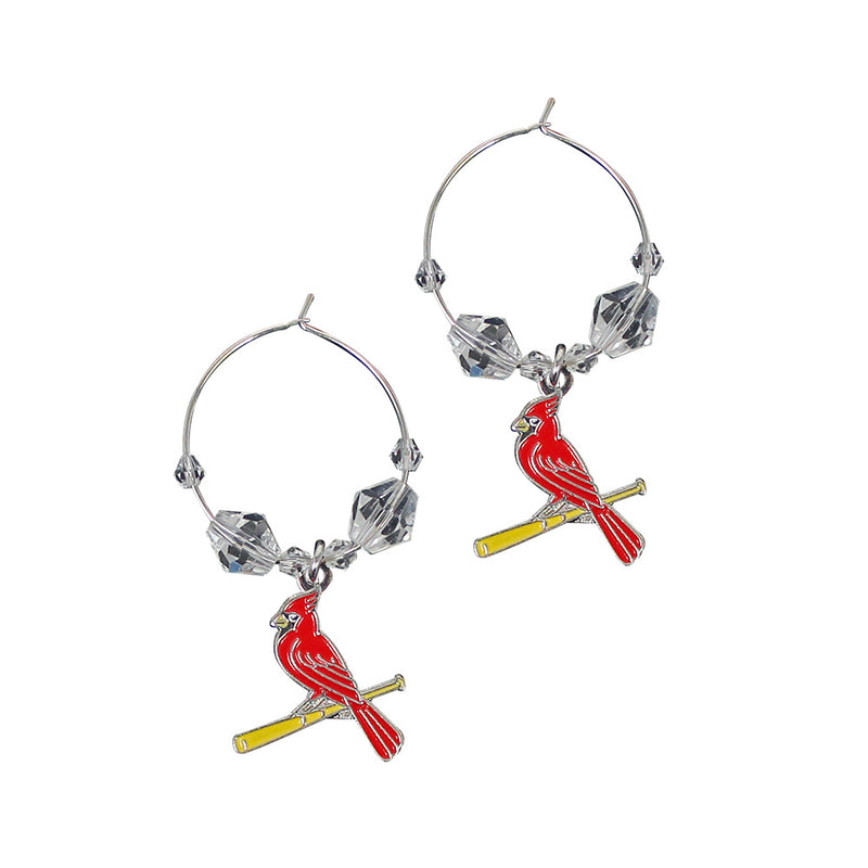 St. Louis Cardinals Hoop Earrings