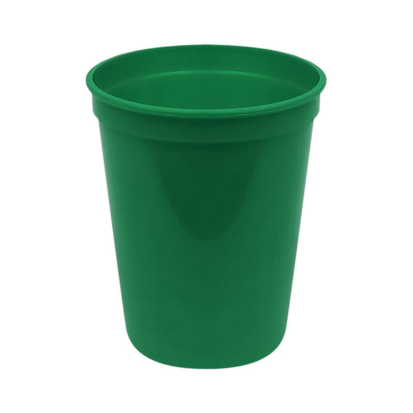 Plastic 16 oz Stadium Cup - Green (25 PACK)