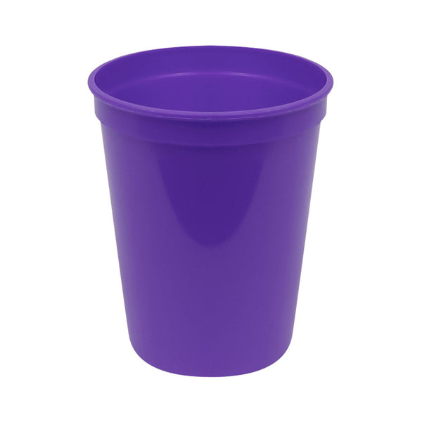 Plastic 16 oz Stadium Cup - Purple (25 PACK)