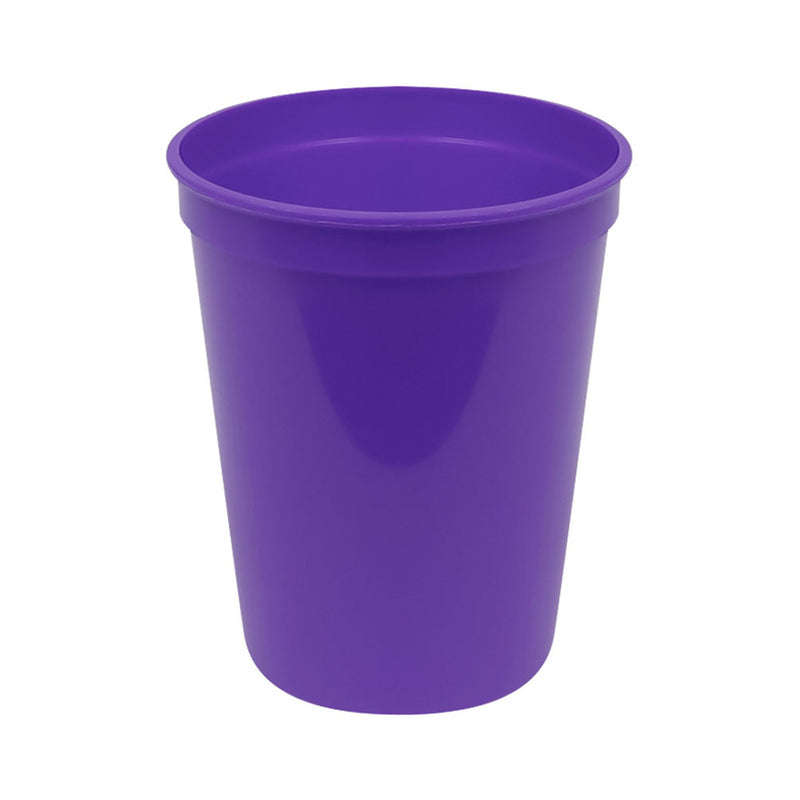 Plastic 16 oz Stadium Cup - Purple (500 PACK)