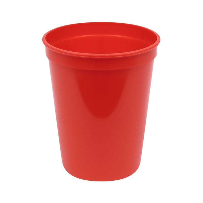 Plastic 16 oz Stadium Cup - Red (25 PACK)