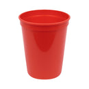 Plastic 16 oz Stadium Cup - Red (500 PACK)
