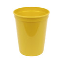 Plastic 16 oz Stadium Cup - Yellow (25 PACK)