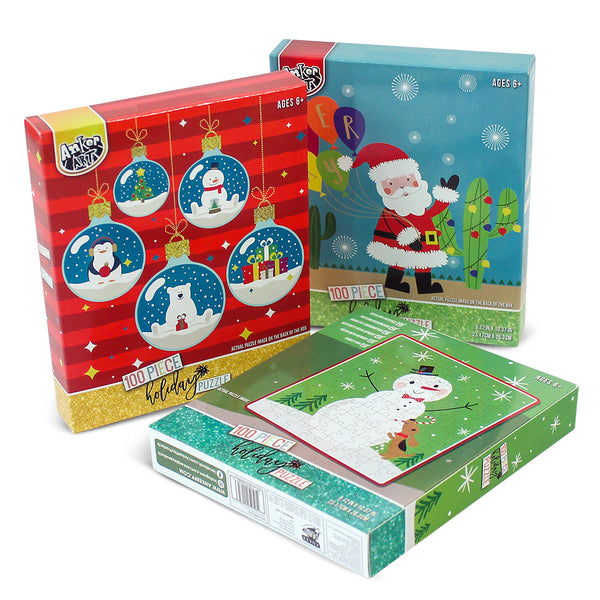 Holiday Puzzles 100 Piece