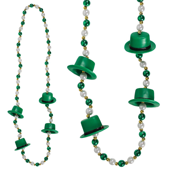 JOYIN St Patrick Green Bead Necklaces, Lucky Green Beaded Necklaces Bulk  For Saint Patrick'S Day Accessories, Party Costume Dressing-Up Accessories,  St. Patrick'S Day Party Favor Supplies