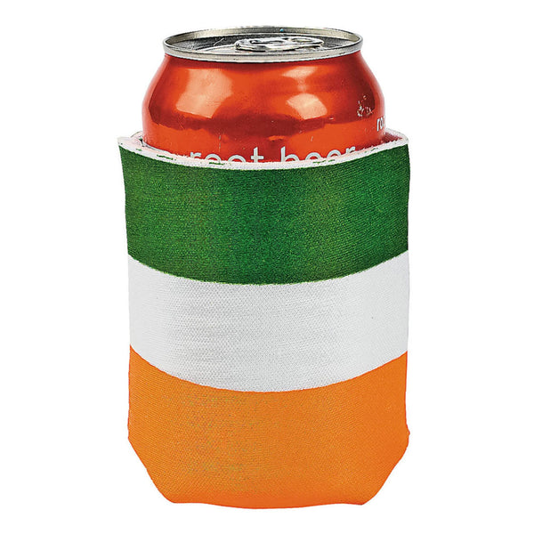 Foam Can Cooler - Irish Flag Collapsible (DZ)