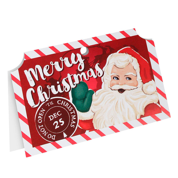 Christmas Stocking Header Cards 12" (10 PACK)