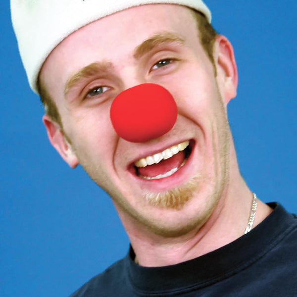 Red Foam Clown Nose 2" (DZ)