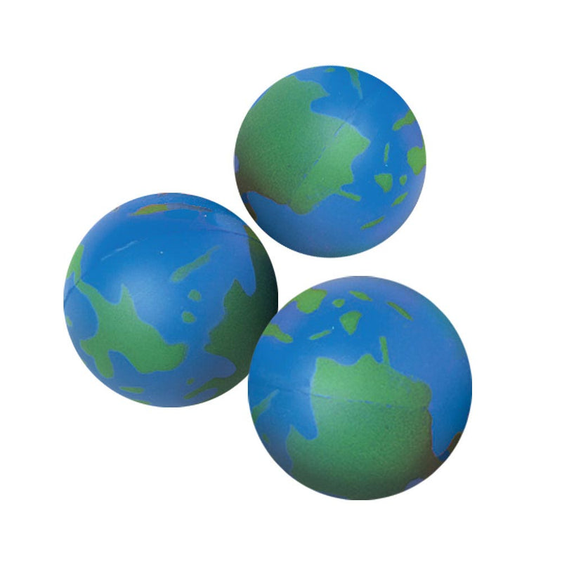 Stress Ball - Globe 2" (DZ)