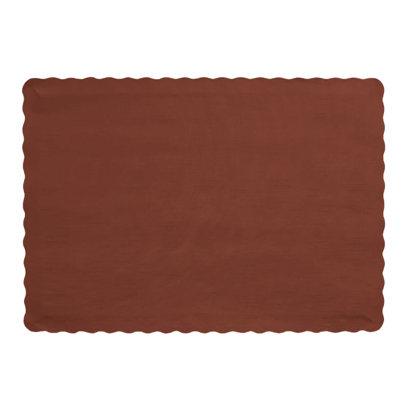 Placemat - Chocolate Paper 10" x 14" (24 PACK)