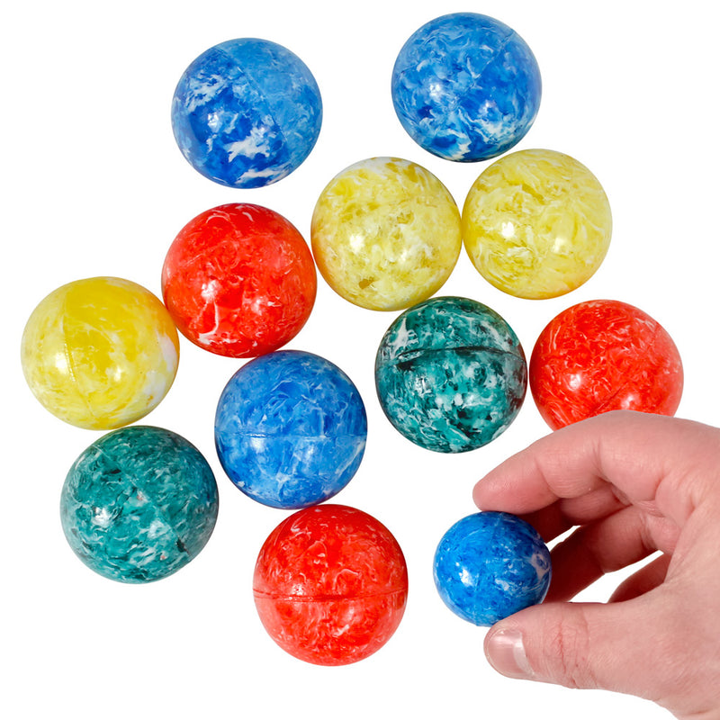 Bouncy Ball - Marbleized 1-3/8" (35mm) (DZ)