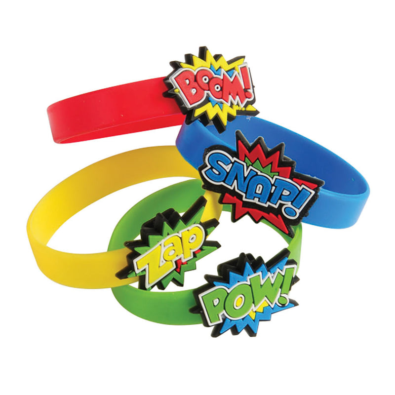 Superhero Rubber Wristband (DZ)