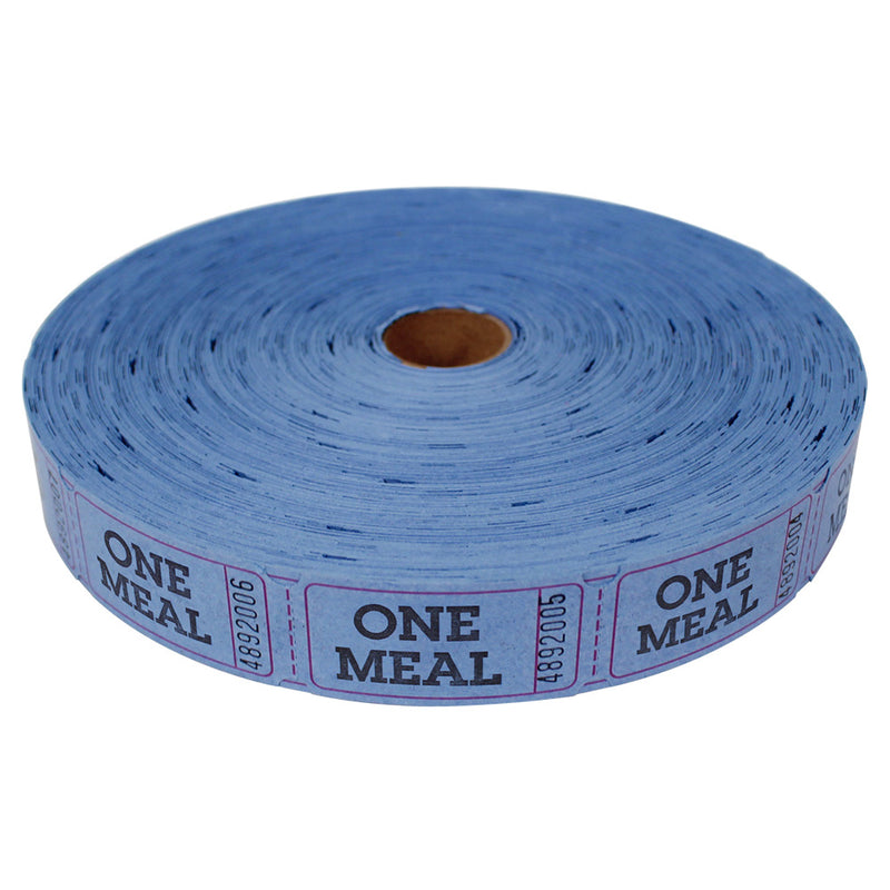 Roll Tickets - Meal - Blue (2000 ROLL)