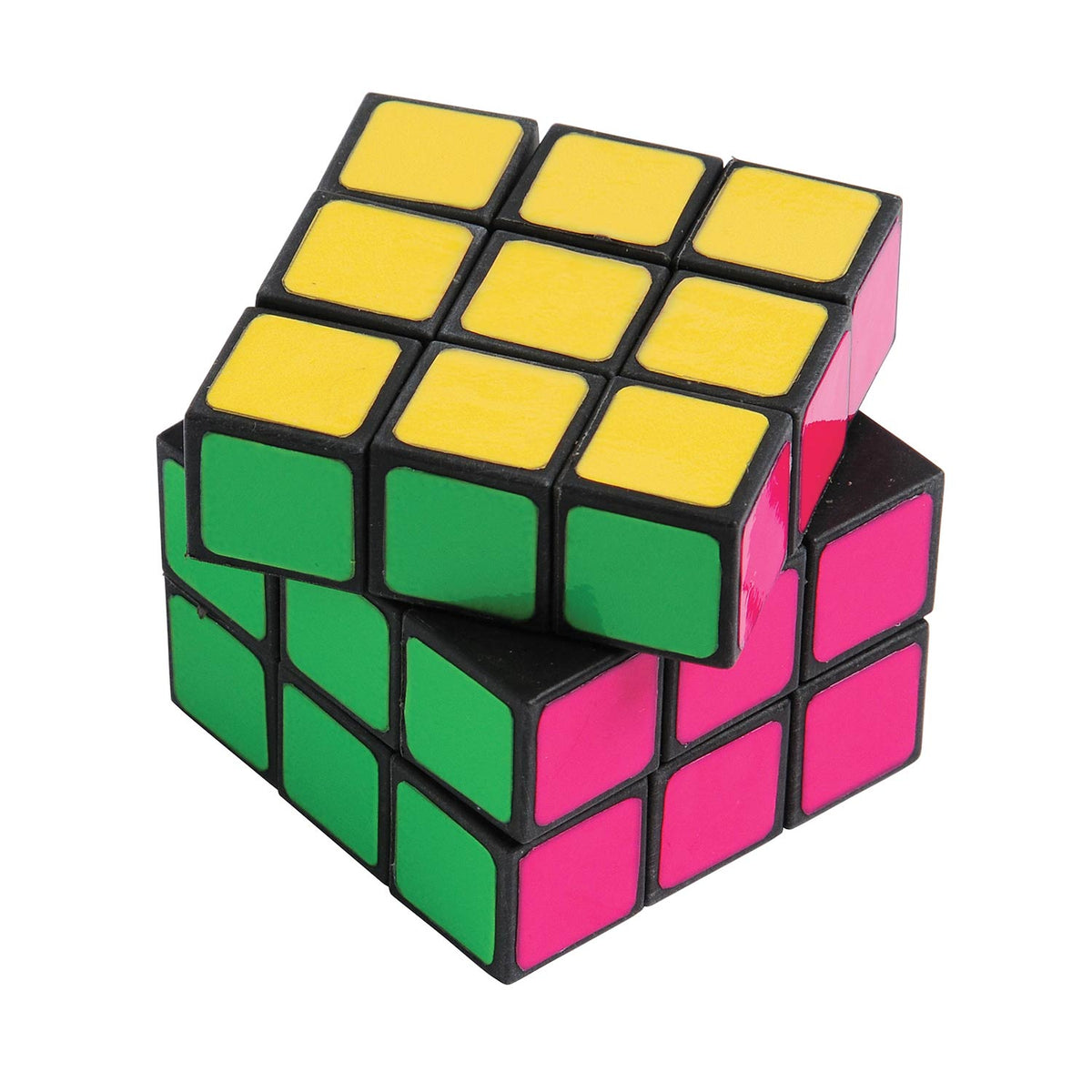Neon Puzzle Cube 2.25