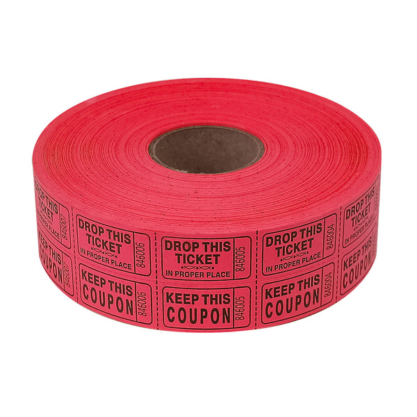 Red Raffle Ticket Transparent