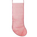 Empty Mesh Christmas Stocking 32"