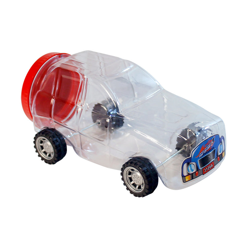 Clear Plastic Car Container 7"