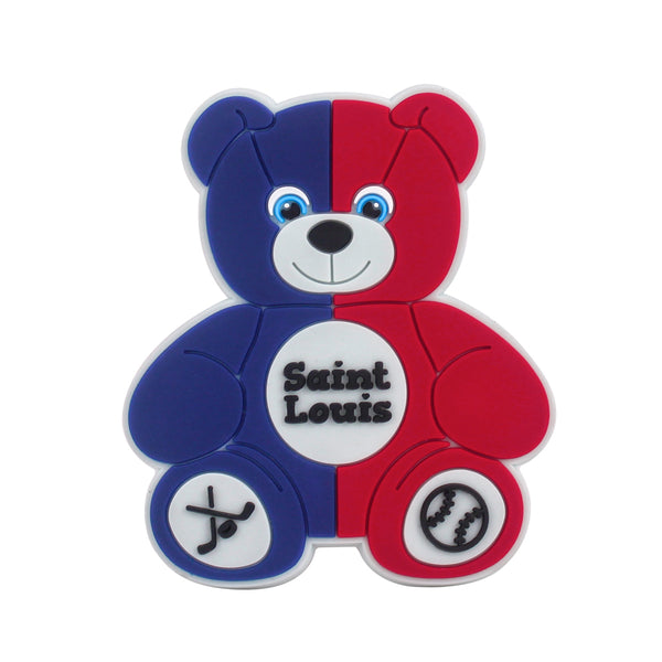 St. Louis Bear Magnet 2-1/4" (DZ)