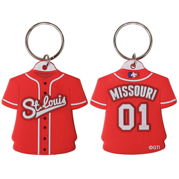 St. Louis Cardinals Baseball Keychain
