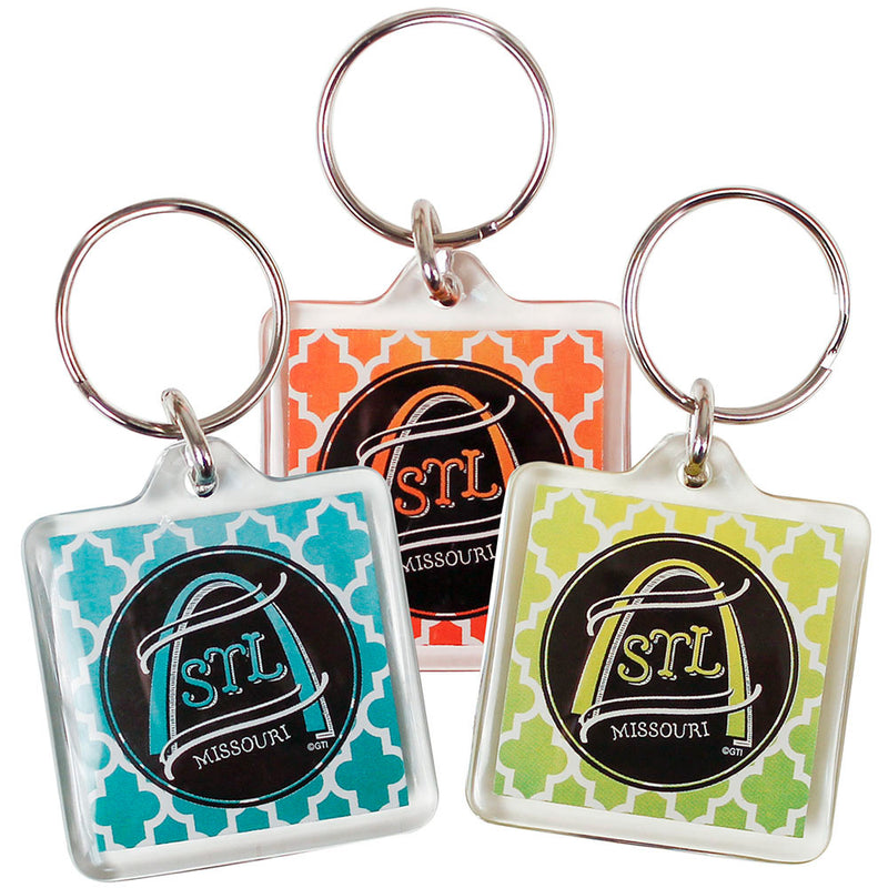 American Carnival Mart St. Louis Jersey Keychain 2-1/4 (DZ)