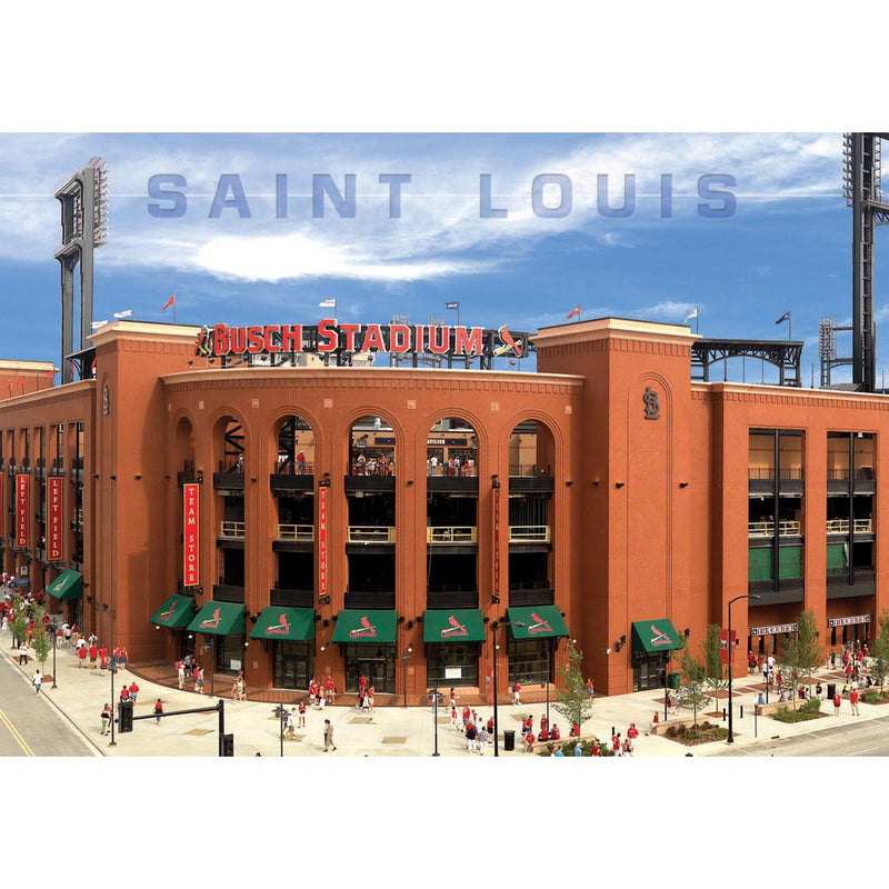 St. Louis Postcard - Busch Outside 4" x 6" (50 PACK)
